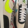 Mens nike green and blue runners Image 3