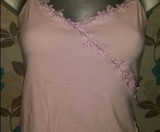 Pink Dunnes top size UK16 EUR44 Postage included