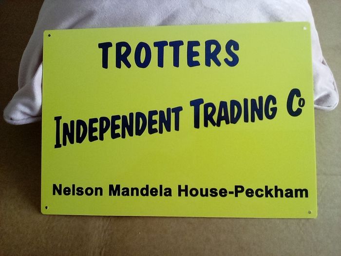 Only Fools and Horses tin metal sign