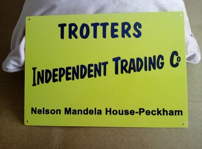 Only Fools and Horses tin metal sign