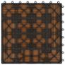 22 pcs Decking Tiles 30x30 cm 2 sqm WPC Teak Colour Image 6