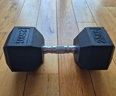 25kg Hex Dumbbell