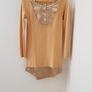 Champagne and gold dress Image 2