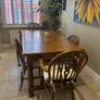 Country kitchen Farm house Table and 6 chairs Image 2