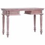 Desk 120x50x78 cm Solid Mahogany Wood Image 5
