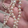 9k Gold Freshwater Graduating Pearl Necklace Image 9