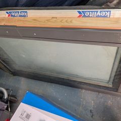 Keylite size 03 triple glazed top hung fire escape roof window