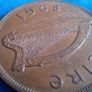 Irish Penny 1968. Image 2