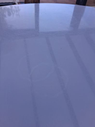 Grey dining table