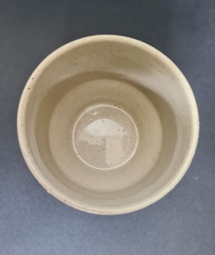 Beige Speckled Ceramic Plant Pot Minimalist Planter 10cm