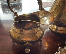 Silver plated antique