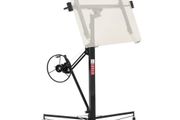 3353mm Drywall Lift, Heavy-Duty 68 kg Sheetrock Hoist with Adjustable Telescoping Arm, Lockable Wheels, Drywall Lifter Panel Jack Hoist