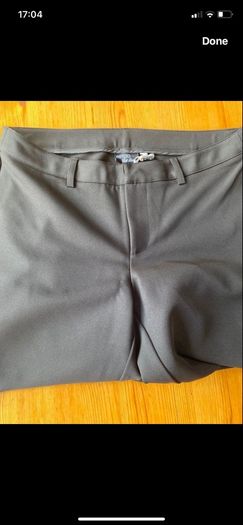 black trousers
