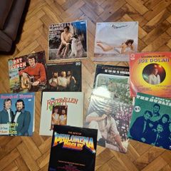 11 x  Irish Vynal Record Albums Joe Dolan , Big Tom , the Dubliners , Foster & Allen , Philomena Begley ,Pat Lynch  , Frankie Mc Bride