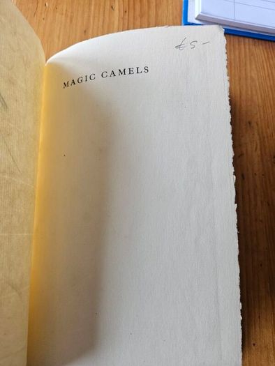 Magic Camels.  By W. P. Fogarty. Rare First Edition 1939 Hardback In Only Fair Condition.  See Photos For Same.