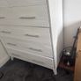 white solid chest of drawers Image 2