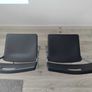 Black Folding Chairs (Set of 2) Image 4
