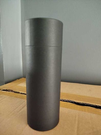 Cardboard Tubes in Matt Black and Matt White