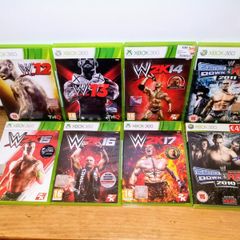 Mint Xbox 360 Wrestling Games Bundle