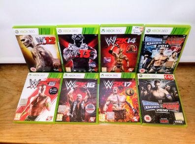Mint Xbox 360 Wrestling Games Bundle