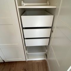 Single tall white wardrobe ikea
