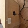 Solid Oak Corner TV Unit / Media Cabinet  Excellent Condition Image 4