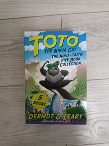 Toto The Ninja Cat 5 Book Collection
