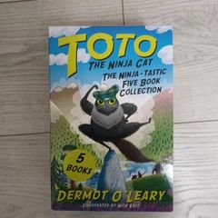 Toto The Ninja Cat 5 Book Collection