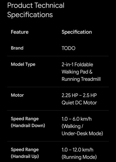 Walking Pad / Treadmill - Perfect Condition