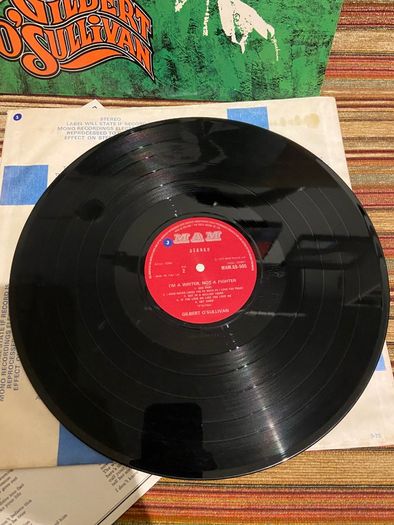 Glbert O'Sullivan - I'm A Writer, Not A Fighter LP