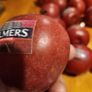 27 X Faux Fake Decorative Red Apples IN A VINTAGE Jacob's Buiscuit Tin. Image 9
