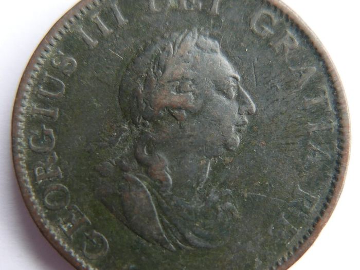 1799 George III 3rd Half-penny Coin