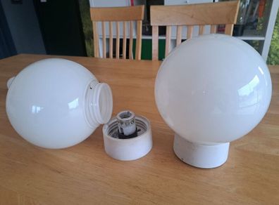 Glass globe lights