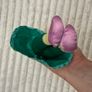Disgust Soft Toy Plush Inside Out 2 approx. 30 cm. Used Loose Head Please see photos Image 8