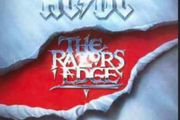1990 original release AC/DC The Razors Edge vinyl record in vg condition