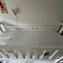 White Wooden Kids Bunk Bed 190x90 Mattresses Included Image 2