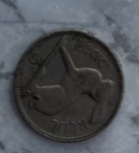 Irish 3p coin 1961