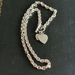silver necklace