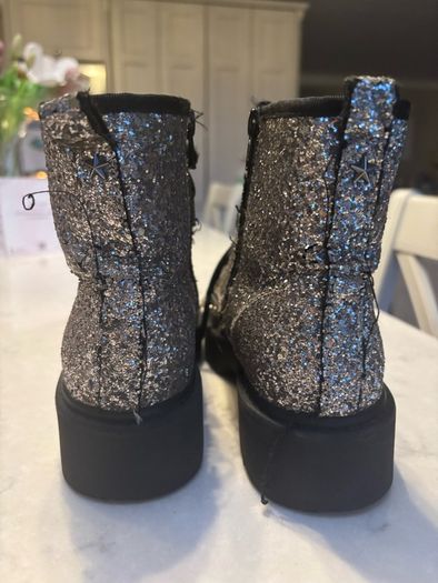 Next Glitter Boots UK 4