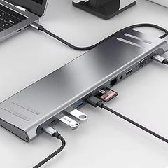 14-in-1 USB-C Multi Function Docking Station 4K, USB 3.0, SD Card, TF Card, Model 9199A