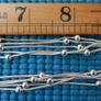 Vintage 925 Sterling Silver Multi Strand 5 Layer Bead Ball Chain Necklace 22.4g L-18" Image 8