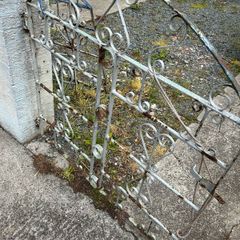 Driveway gates, pedestrian gate and side gate