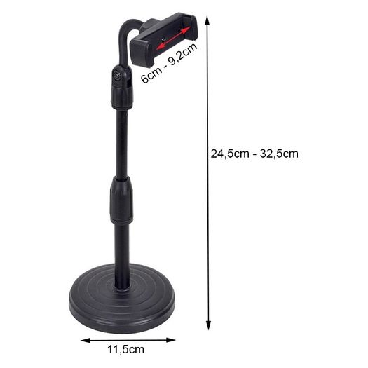 New Foldable Phone Holder Tripod Stand Adjustable GPS Rotatable Holder #1266