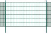 2D Garden Fence Panel & Posts 2008x1230 mm 2 m Green