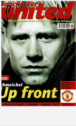 Man Utd 'UNITED' official magazines 1997