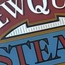 The New age of steam beer mirror ,,newquay,lovely advertising display beer mirror,,nice in any home bar or man cave pub restaurant etc, buyer collects, see pictures for condition, sold as seen. Image 3