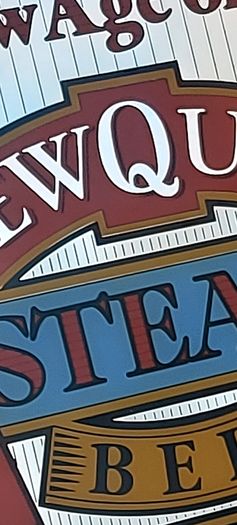 The New age of steam beer mirror ,,newquay,lovely advertising display beer mirror,,nice in any home bar or man cave pub restaurant etc, buyer collects, see pictures for condition, sold as seen.