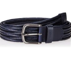 BOSS High Quality Leather Braided Belt, 90cm, W34