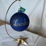 Christmas Tree decoration - hand painted glass bauble of Lourdes Image 5