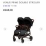 Twin Buggy- Ickle Bubba Venus Prime Double Stroller Image 3